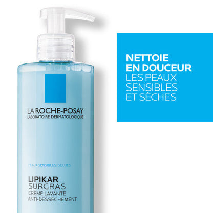 La Roche-Posay Lipikar Surgras Anti-Drying Cleansing Cream