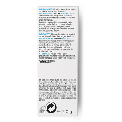 La Roche-Posay Lipikar Surgras Cleansing Bar