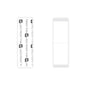Walker Tape Lace Front (Thin) Support Tape, Straight Strips