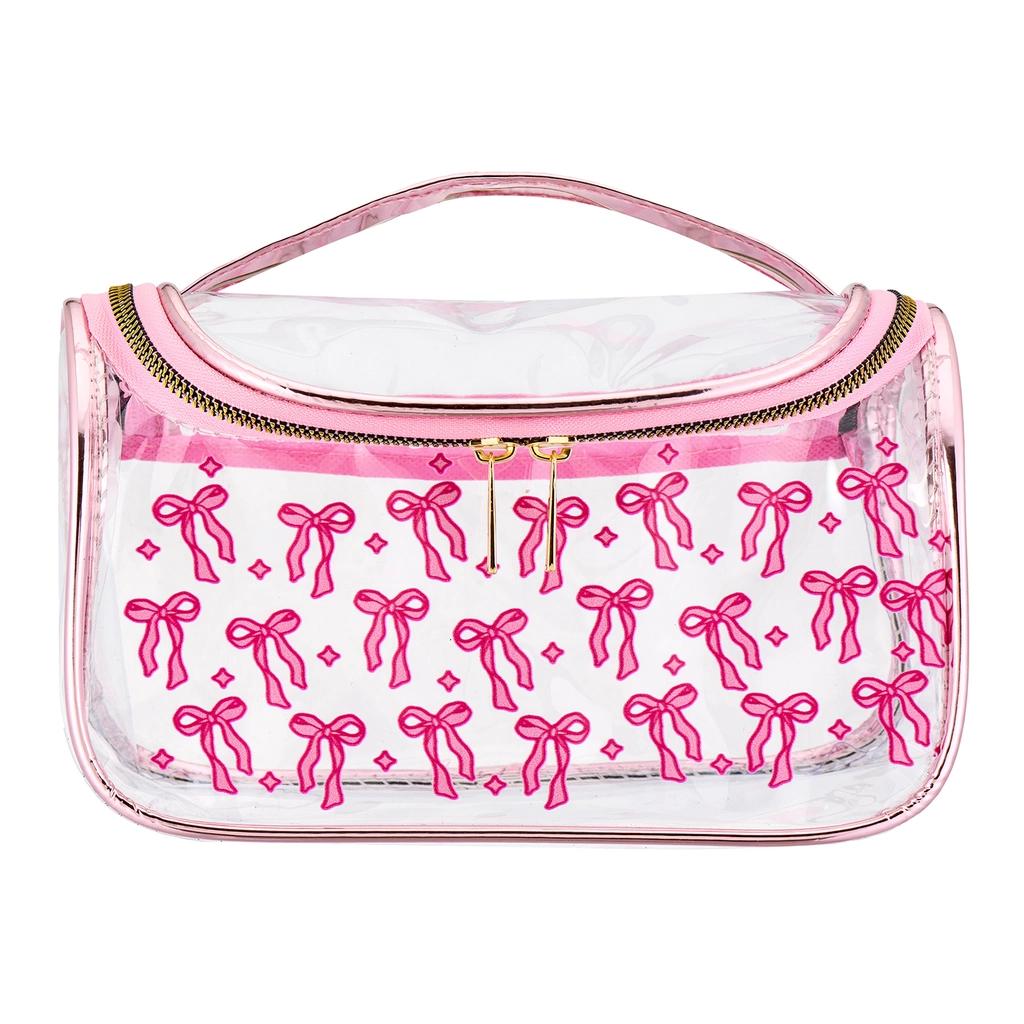 Eklips Bow Cosmetic Bag for Makeup and Travel