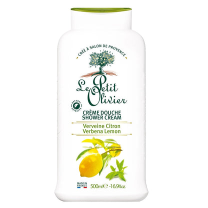 Le Petit Olivier Verbena Lemon Shower Cream for Fresh Skin 500ml