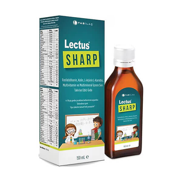 Tab Ilac Lectus Sharp Liquid Dietary Supplement 150 ml