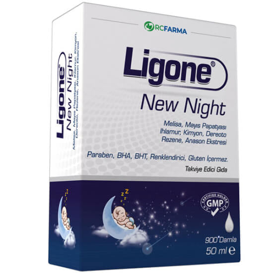 Rcfarma Ligone New Night Drops for Evening Support 50 ml