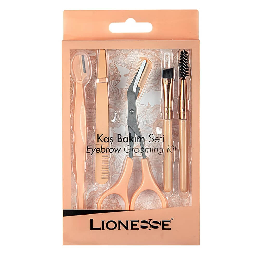 Lionesse E-333 Eyebrow Care Set for Grooming & Shaping