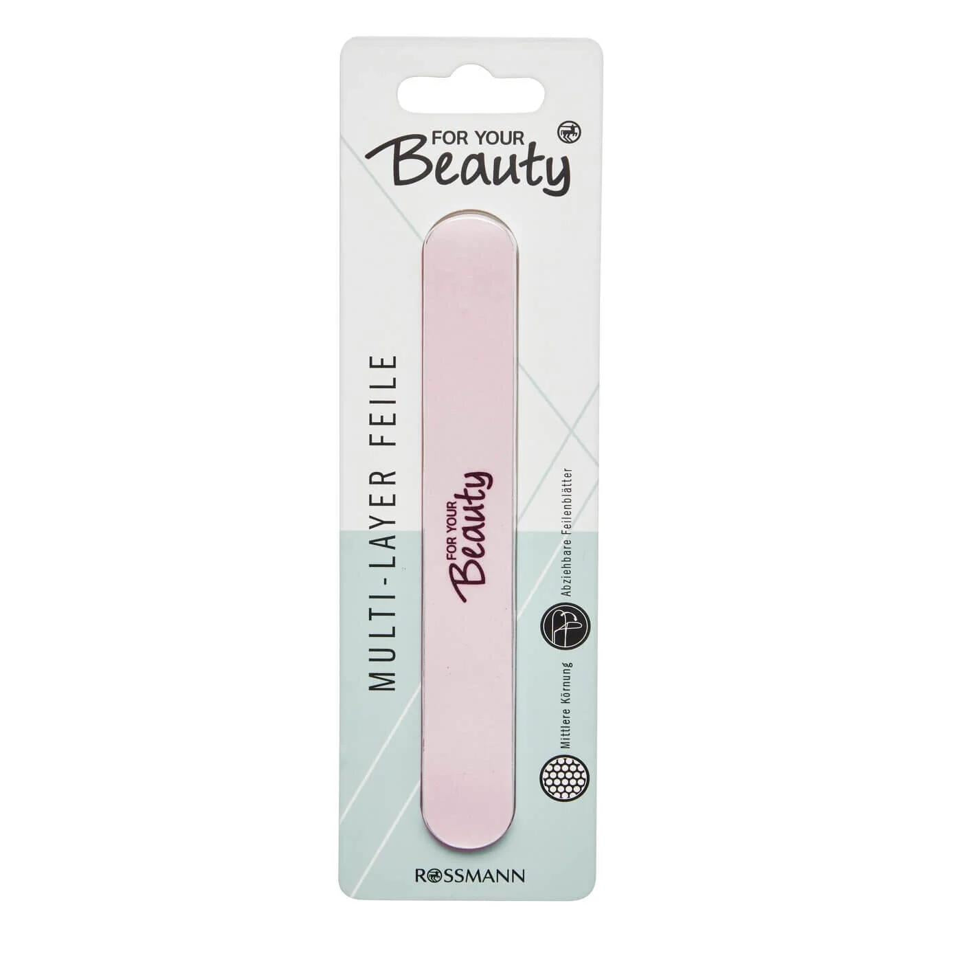 For Your Beauty Multilayer Nail File with Peel-Off Layers, 1 pc