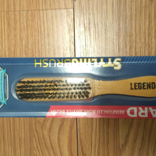 Looks Legend Boar Bristle Hair Styling Brush, Hard