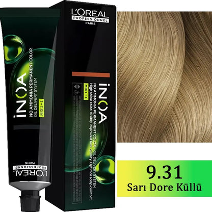 L'Oreal Professionnel Inoa Ammonia-Free Hair Color 9.31 60g