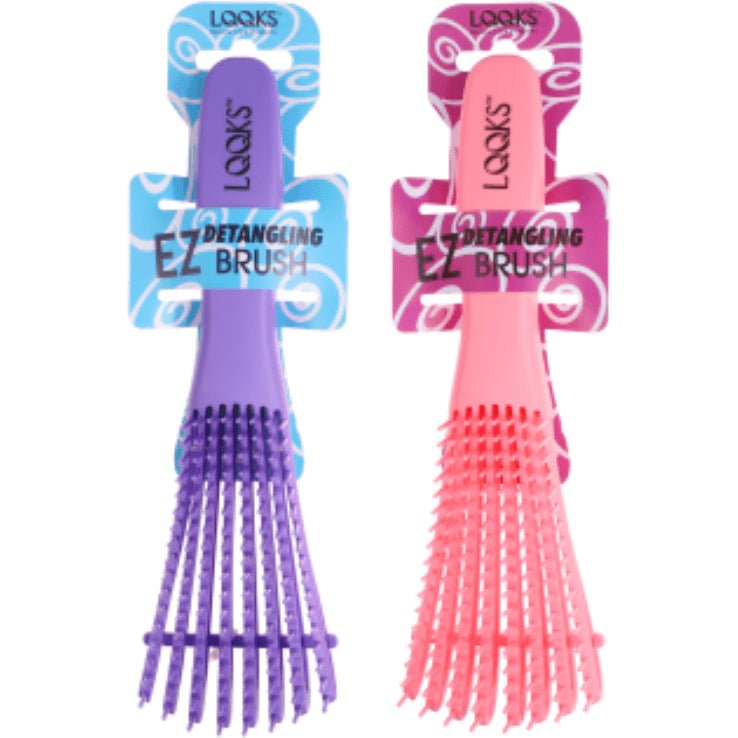 LQQKS EZ Detangling Hair Brush Detangler - Choose Color