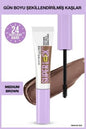 Maybelline Super Lock Brow Glue - Medium Brown Tinted Eyebrow Mascara, Long Lasting Brow Shaping & Setting Gel
