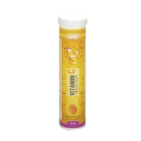Luazu Vitamin C & Coenzyme Q10 Daily Supplement 20 Tablets