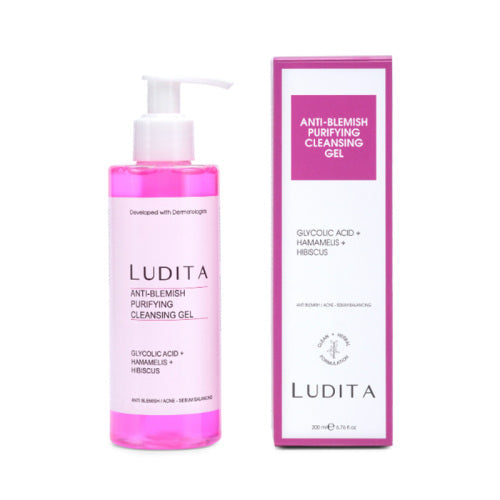 Ludita Hibiscus Purifying Face Wash for Uneven Skin 200 ml