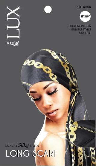 Lux by Qfitt Long Hair Scarf 7084 - Choose Color