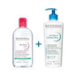 Bioderma Skincare Set - Atoderm Creme Ultra & Sensibio H2O 500ml - Moisturizing & Soothing for Sensitive Skin