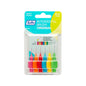 Tepe Interdental Brushes - 6-Pack Mixed Colors for Effective Plaque Removal & Gum Health - Dental Brush, Between Teeth Cleaner