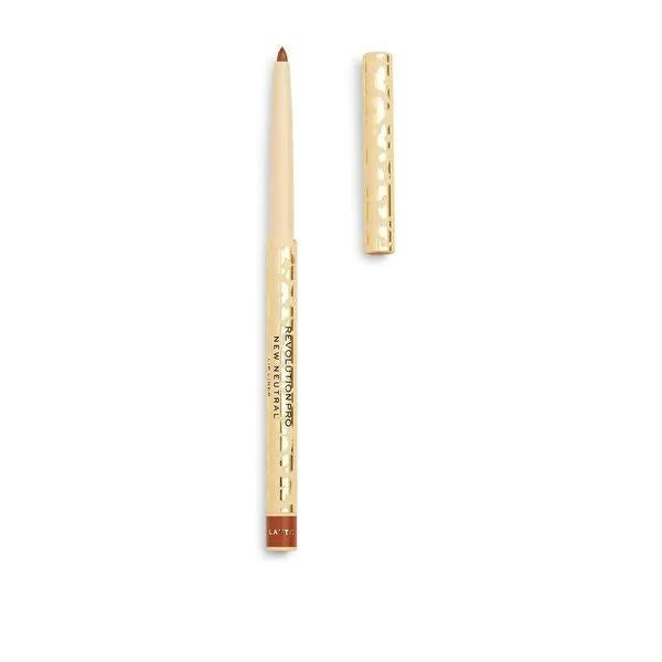 Revolution Pro Latte Lip Liner: Long-Lasting, Vegan, Satin Matte Neutral - Define & Enhance Your Lips Effortlessly