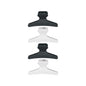 JRL Professional Pro Hair Clips for Styling 4 Pack
