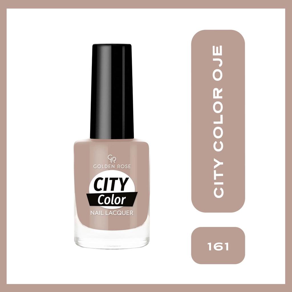 Golden Rose City Color Nail Lacquer 161 Glossy Polish