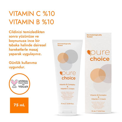 Pure Choice Brightening & Revitalizing Face Cream 75 ml