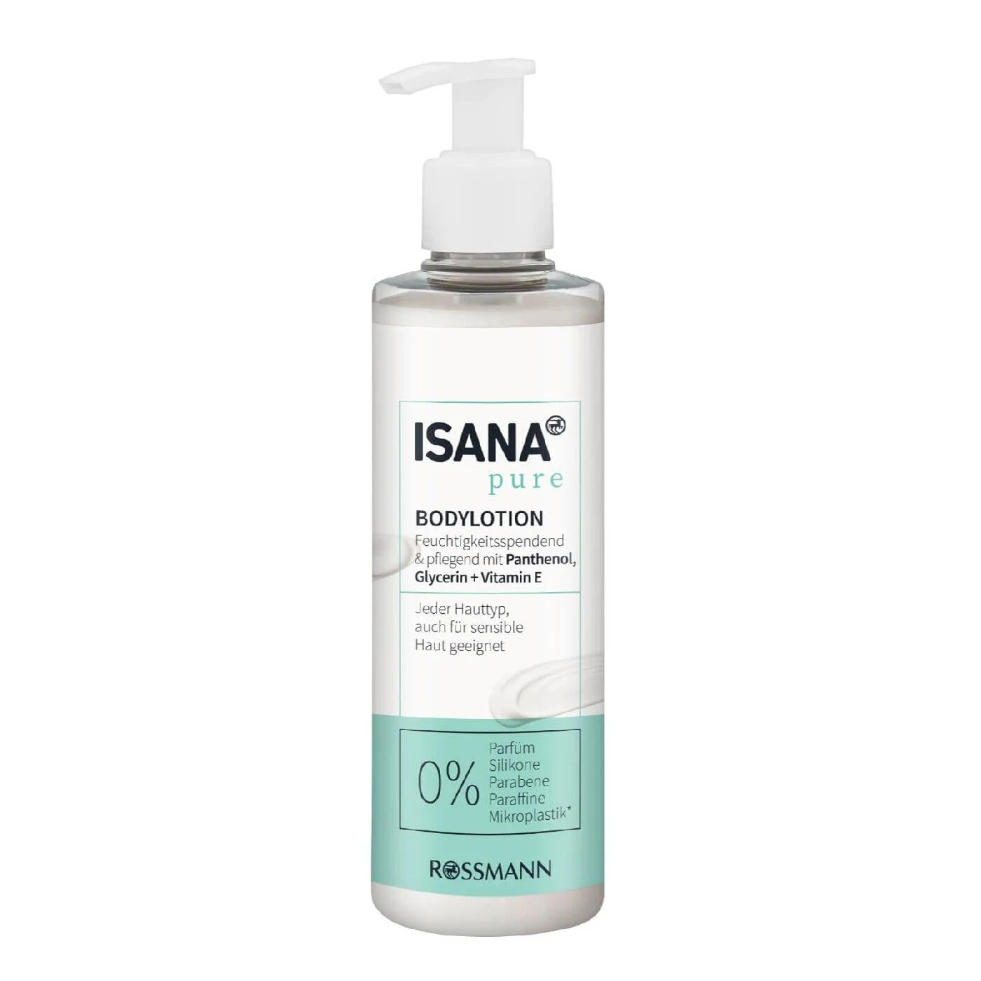 Isana Pure Body Lotion for Sensitive Skin 200 ml