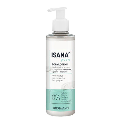 Isana Pure Body Lotion for Sensitive Skin 200 ml