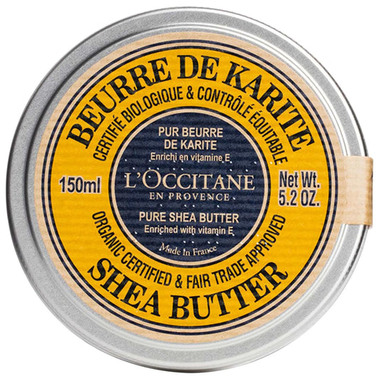 100% Pure Shea Butter Balm: Organic, Natural Skin & Hair Moisturizer | Fair Trade | Dry Skin Treatment & Intense Hydration