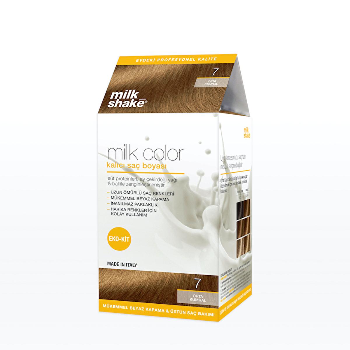 milk_shake Permanent Hair Color Set - Nourishing Hair Dye for Long-Lasting Vibrant Color, 3.72 fl oz