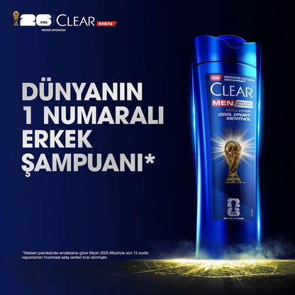 Clear Men Cool Sport Menthol Anti-Dandruff Shampoo 350 ml