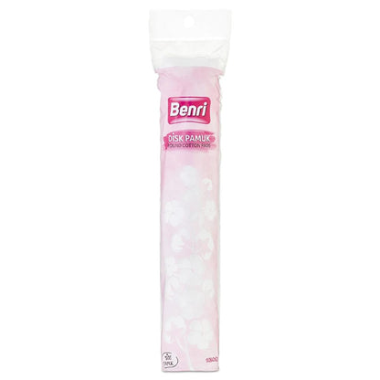 Benri Soft Cotton Pads for Makeup Removal 140 Count