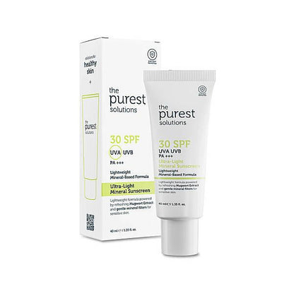 The Purest Solutions Mineral SPF 30 Sunscreen 40 ml