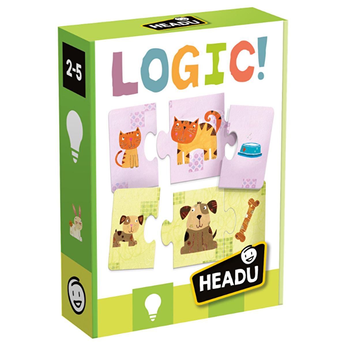 Headu Educational Puzzle for Toddlers - Cognitive Development Toy for Children Aged 2-5 Years