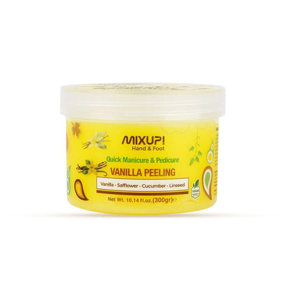 Mixup Vanilla Hand & Foot Cuticle Peeling Scrub 300g