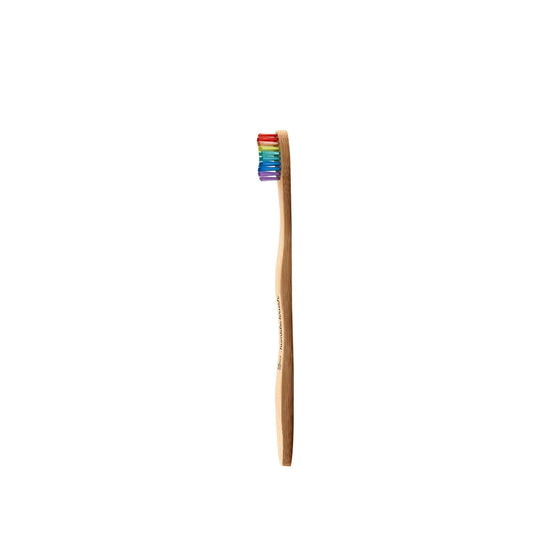 Humble Brush Children's Rainbow Ultra Soft Toothbrush - Gentle on Gums, Fun Brushing Experience