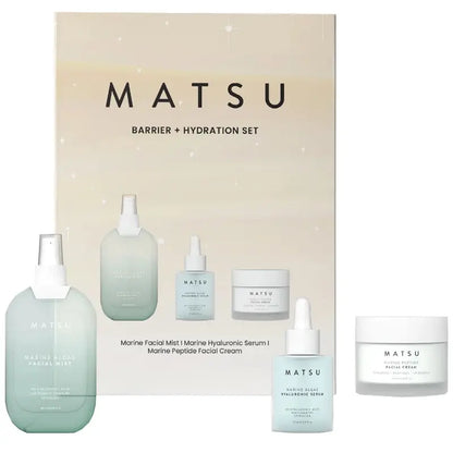 Matsu Barrier Hydration Moisturizing Skincare Set