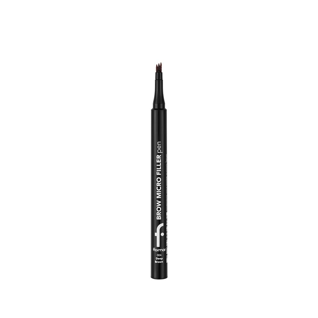 Flormar Brow Micro Filler Comb-Tip Eyebrow Pen 04 Deep Brown