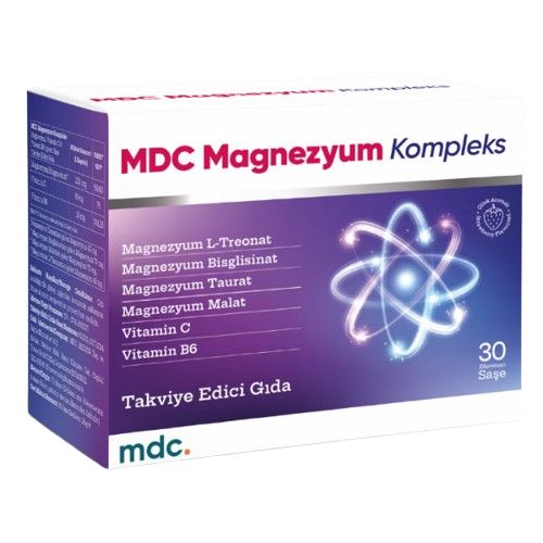 MDC Magnesium Complex Effervescent Supplement 30 Sachets