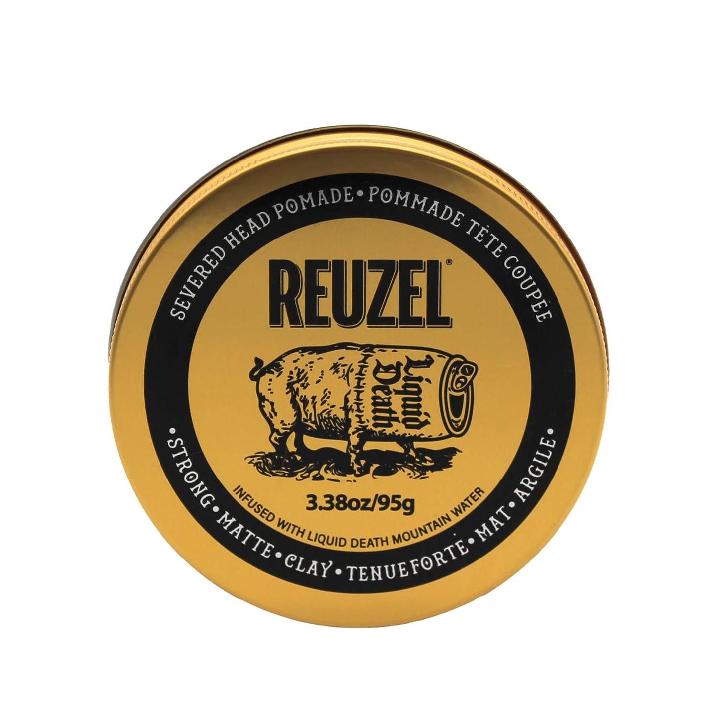 Reuzel Liquid Death Severed Head Clay Pomade 95g
