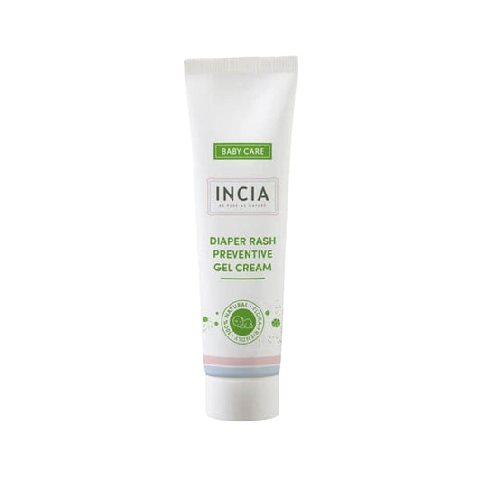 INCIA Baby Diaper Rash Cream - Natural & Gentle Relief for Sensitive Skin, 2.03 fl oz
