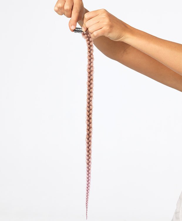 Hairdo Metallic Braid Hair Extension Hairpiece - Choose Color