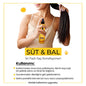Morfose Milk & Honey Double Phase Leave-In Conditioner & Heat Protectant Spray for Nourished Hair - 7.45 fl oz