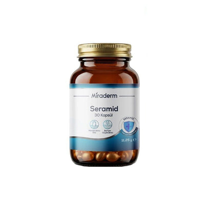 Miraderm Ceramide Dietary Supplement for Skin Hydration 30 Capsules