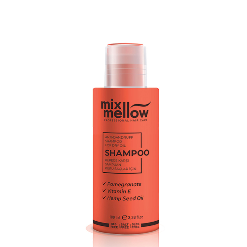 Mix Mellow Anti-Dandruff Care Shampoo for Dry Hair 100 ml
