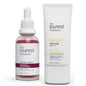 The Purest Solutions Skincare Set - Exfoliating Facial Peeling & UV Protection with SPF 50+