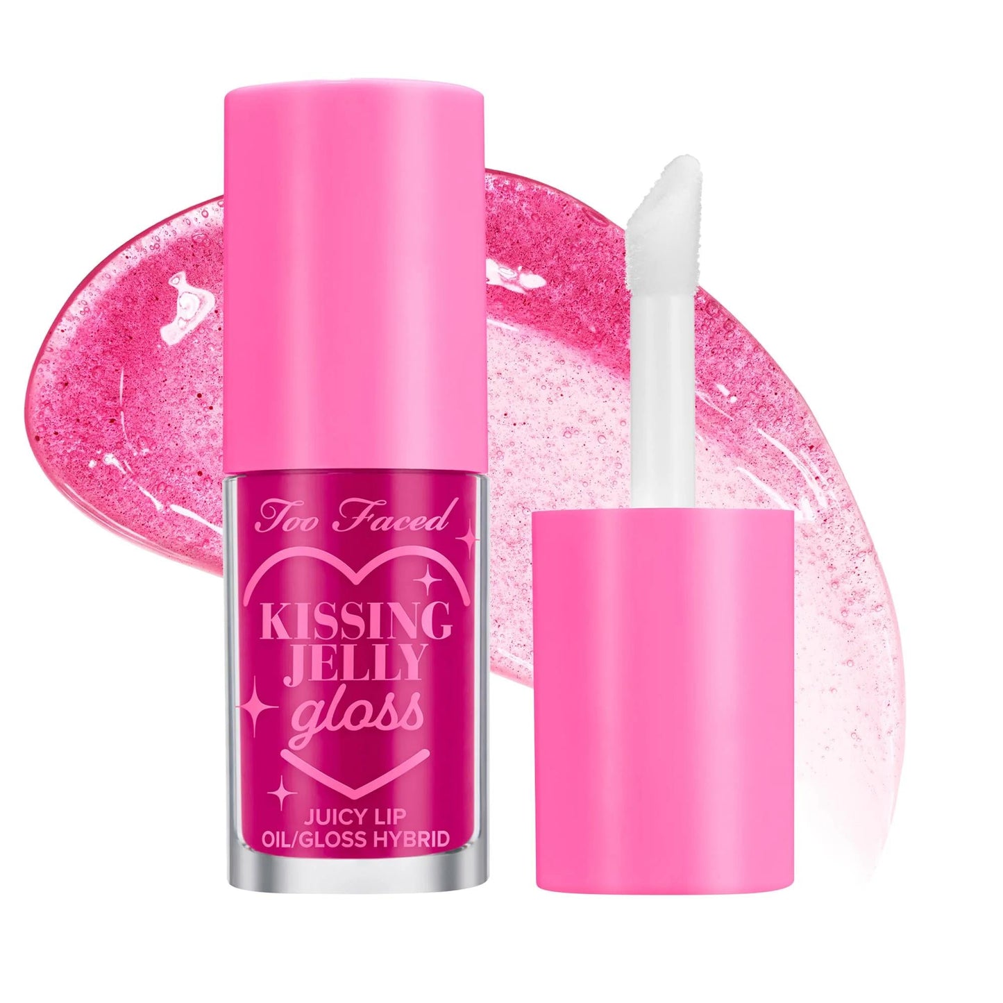 Kissing Jelly: Hydrating & Non-Sticky Lip Oil Gloss - Vegan, Cruelty-Free, Sheer Color & 12H Moisture
