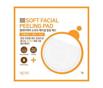 Mjcare Face Peeling Pads with Hyaluronic Acid 3-Pack