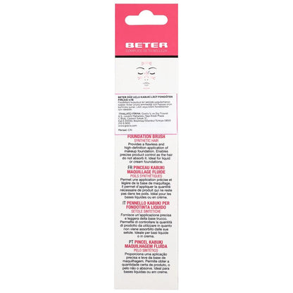 Beter Flat Top Kabuki Liquid Foundation Brush No. 18
