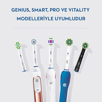 Oral-B Precision Clean Replacement Brush Heads - Superior Plaque Removal & CleanMaximiser Technology - Compatible with Most Oral-B Electric Toothbrushes