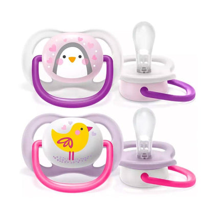 Philips Avent Ultra Air Animals Baby Pacifier 0-6m - Soft, Sterilizable, Comfort Pacifier for Newborns
