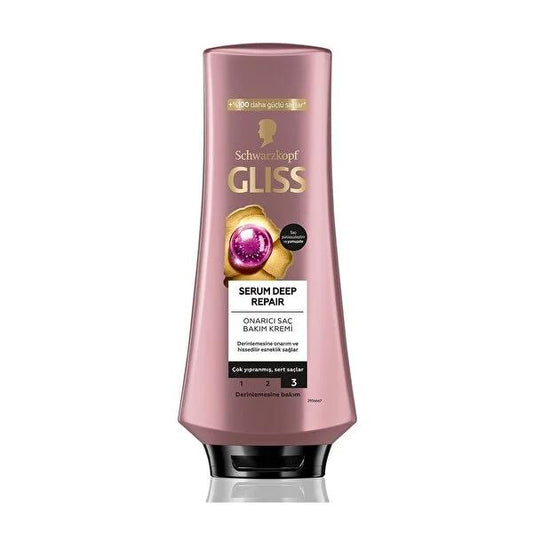 Gliss Serum Deep Repair Hair Conditioner: Revitalize Damaged Hair with Amino Protein Serum for Ultimate Restructuring and Elasticity