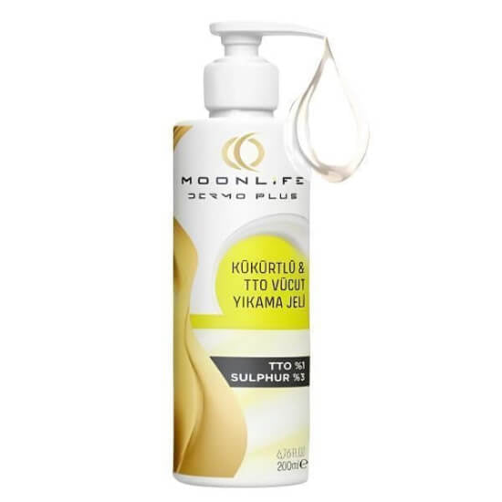Moon Life Dermo Plus Sulfur & TTO Body Wash 200 ml