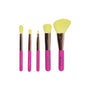 Nascita 5-Piece Travel Makeup Brush Set with Pouch